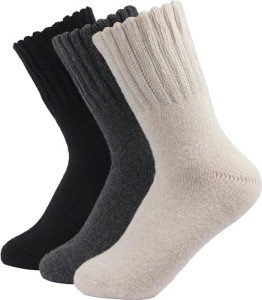 Cozy Winter Boot Socks for Women - 6 Pairs