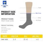 Cozy Winter Crew Socks for Women - 3 Pairs