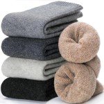 Cozy Merino Wool Hiking Socks for Women – 5 Pairs