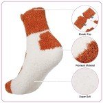 Cozy Fluffy Animal Slipper Socks for Women