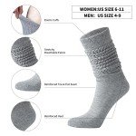 6 Pairs Soft Extra Long Slouch Socks for Women