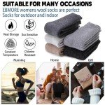 Cozy Merino Wool Hiking Socks for Women – 5 Pairs