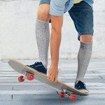 6 Pairs Soft Extra Long Slouch Socks for Women