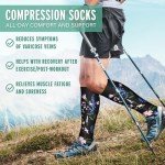 Compression Socks for Women - 3 Pairs (15-20 mmHg)