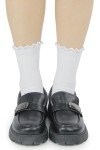 Cute Lightweight Ruffle Ankle Socks for Women