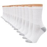 Hanes Women's Soft Moisture-Wicking Crew Socks - 14 Pack