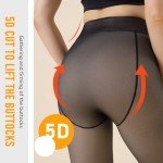 Cozy Fleece-Lined Winter Tights for Women