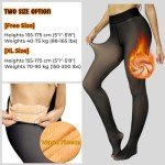 Warm Fleece Lined Women's High Waist Tights