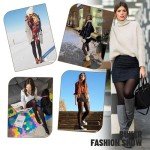 Warm Fleece Lined Winter Tights for Women