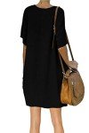 Ladybranch Women's Casual Swing Dress with Pockets