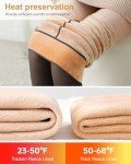 Warm Fleece-Lined Tights for Women - High Waist