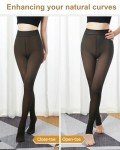 Warm Fleece-Lined Tights for Women - High Waist
