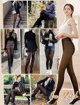 Warm Fleece-Lined Winter Tights for Women