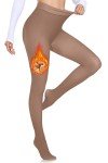 Warm Fleece Lined Winter Tights for Women