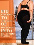 Queen Plus Size Fleece Lined Winter Tights