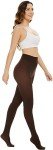 Hiltzo Women's 80D Semi-Opaque Coffee Pantyhose