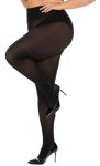 Plus Size High Waist Sheer Pantyhose - 2 Pairs