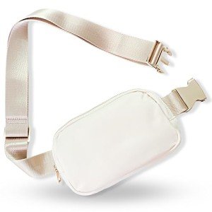 Stylish Cream Belt Bag for Women