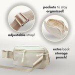 Stylish Cream Belt Bag for Women