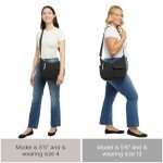 Baggallini Women's Everywhere Bag in Black/Sand