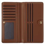 Leopard Print Slim Women's RFID Wallet with Zipper