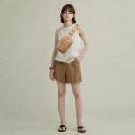 Light Brown Adjustable Fanny Pack for Women