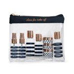 Miamica Women's TSA-Friendly Travel Bottles & Bag Set