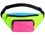 Neon Retro 80s Fanny Pack for Festivals