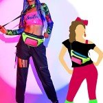 Neon Retro 80s Fanny Pack for Festivals