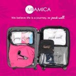 Miamica Women's TSA-Friendly Travel Bottles & Bag Set