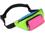 Neon Retro 80s Fanny Pack for Festivals