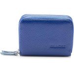 KALMORE Women's Cute Blue Leather Card Wallet