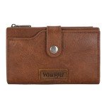 Chic A-Brown Wrangler Women's Trifold Wallet