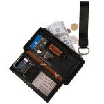 Montana West Wrangler Women's Black Wristlet Wallet