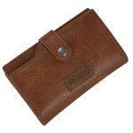 Chic A-Brown Wrangler Women's Trifold Wallet