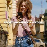 VULKIT Slim RFID Blocking Wallet with Keychain