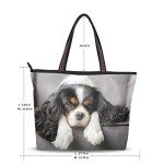 Cavalier King Charles Spaniel Tote Bag for Women