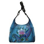 Anna by Anuschka Large Multi Pocket Hobo Bag