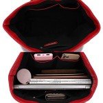 Sadie Black Large PU Leather Satchel Handbag