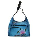 Anna by Anuschka Large Multi Pocket Hobo Bag