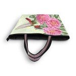 Red Roses & Hummingbirds Large Shoulder Bag