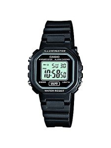 Casio Women's Classic Digital Black Resin Watch