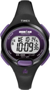Timex Women's Ironman 10-Lap Black Strap Watch