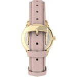 Timex Women's Casual Pink Leather Strap Watch