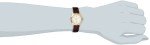 Timex Essex Avenue Burgundy Leather Strap Watch