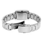 Casio Women's Silver-Tone White Dial Watch