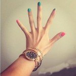 Anne Klein Gold-Tone Watch and Bracelet Set