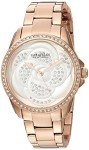 Caravelle New York Women's Rose Gold Crystal Watch