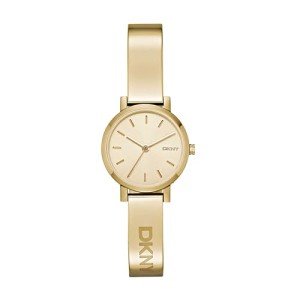 DKNY Women's Gold Stainless Steel Dress Watch