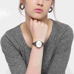 Fossil Women's Beige Georgia Analog Quartz Watch